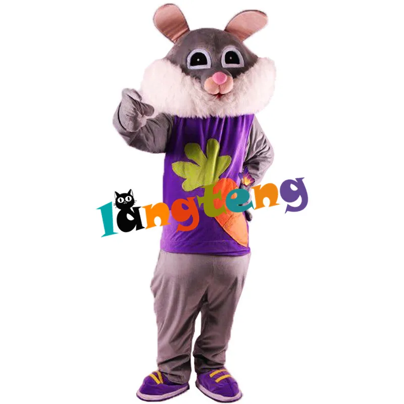 

406 Easter Rabbit Mascot Costume Hand-made Toy Stuffed Animal Cosplay For Adults