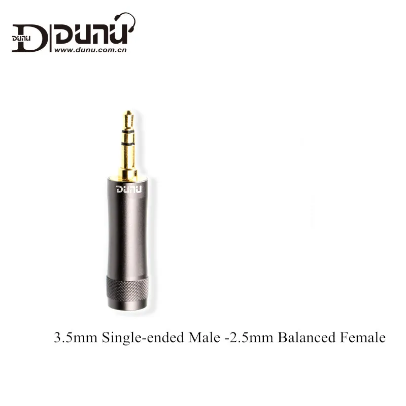 Dunu Converter Adapters 3.5mm Male to 2.5mm Female 6.35-3.5 / 4.4-2.5 Plug Adapter for Music Player Earphone AMP DAC Audio Plugs