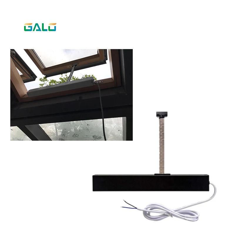 Smart Home electric chain window opener 300mm extend Opener (remote control+receiver are included) For Small skylight