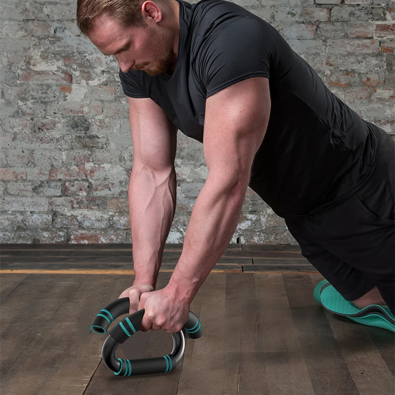 Soporte de flexiones tipo S, soporte ruso, ayuda para fitness, equipo rápido para músculos abdominales, ejercicio masculino, entrenamiento muscular del pecho en casa