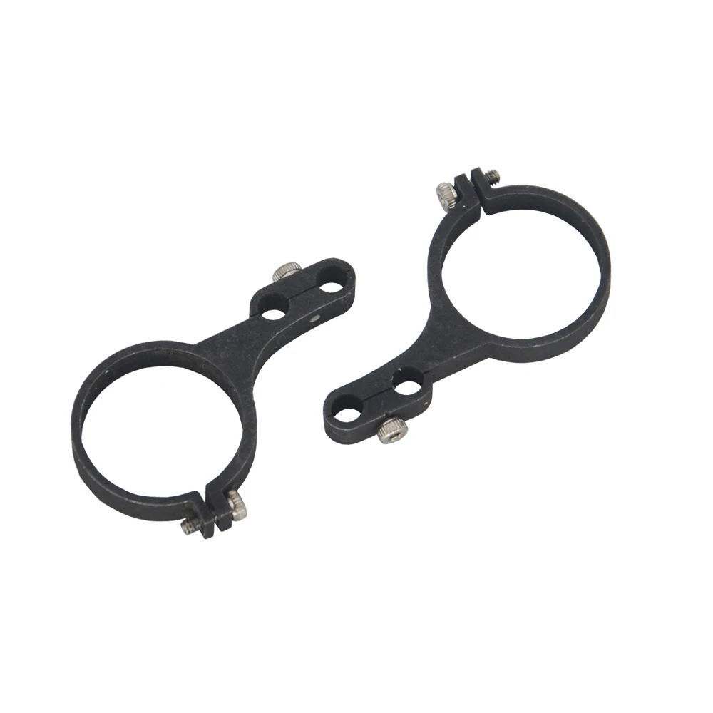 2 pezzi per 19mm RC cilindro idraulico 4mm rame tubo Clip escavatore Bulldozer caricatore RC parti del modello di auto