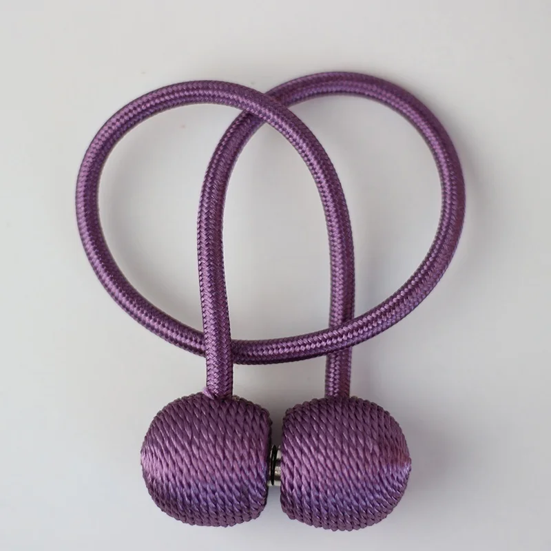 1Pc Magnetic Pearl Ball Curtain Tiebacks Accesorios Curtain Cilp Accessory Curtain Holder Buckle Rope