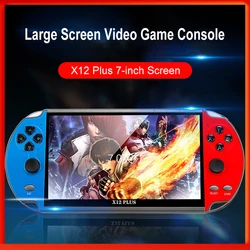 X7/x7 plus/X12 Plus 4.3''/5.1''/7.0'' Game Console Portable Camera MP5 LCD Rechargeable Handheld tv 10000+games Children's Gifts
