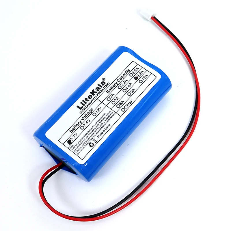 LiitoKala 3,7 В 18650 литиевая батарея 2600 мАч 5200 мАч светодиодная подсветка для рыбалки Bluetooth-динамик 4,2 В аварийные батареи «сделай сам» + ПК