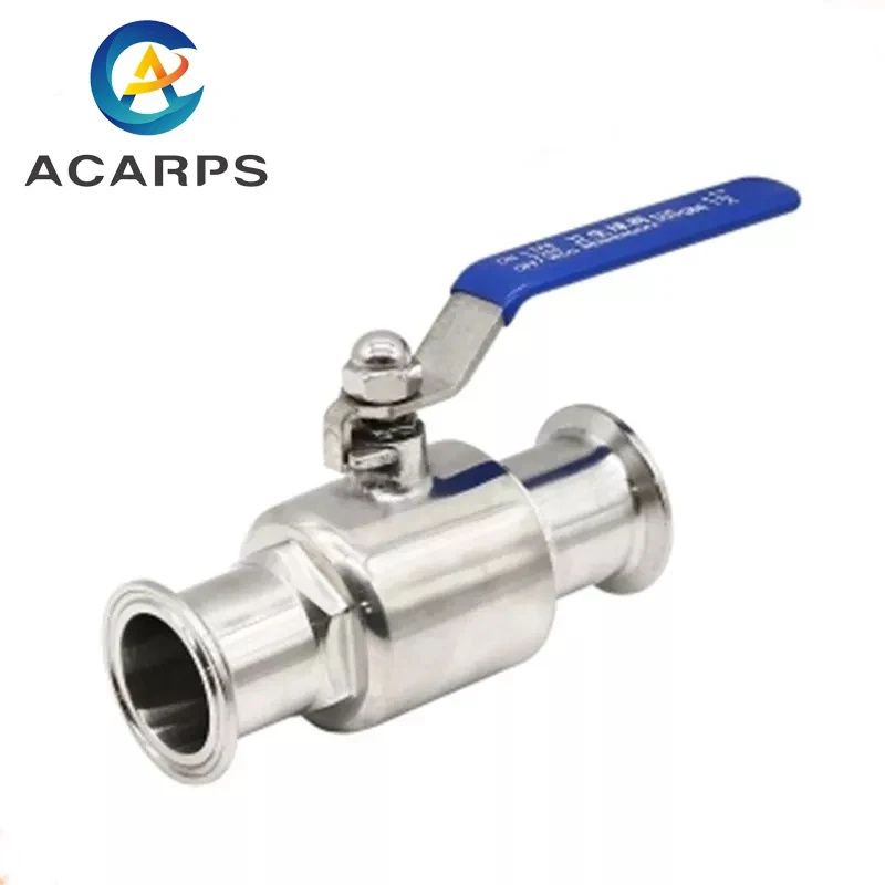 

19mm 1" 25mm 32mm 304 Stainless Steel Sanitary Ball Valve two piece Tri Clamp Ferrule Type For Food Homebrew Product