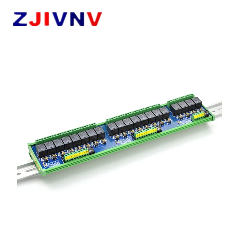 

20 Channels 24V 1NO + 1NC Optocoupler Isolation Relay Module Supply Voltage DC 24V Trigger Signal DC 3.3V 5V 12V 24V