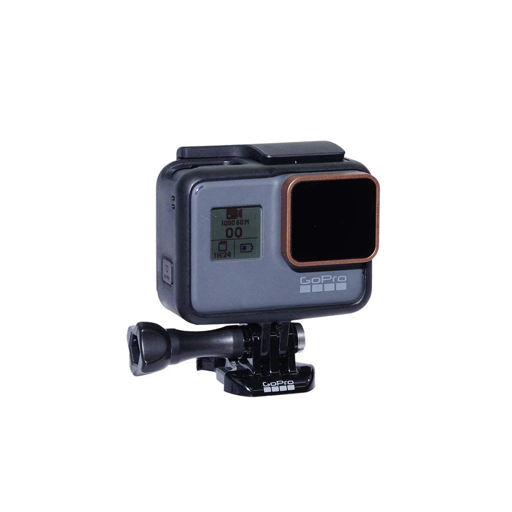 Neutralna gęstość ND4 ND8 ND16 ND32 filtr obiektywu ND Protector wymiana sport dla Gopro Hero 7 czarny 6 5 nowe aparaty akcesoria