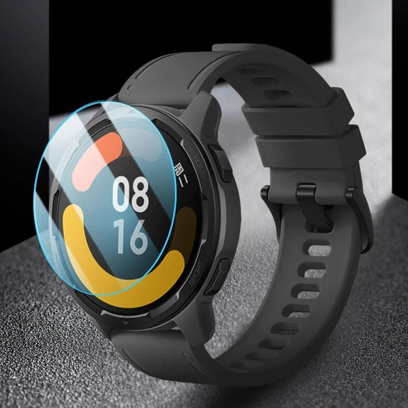 BEHUA 9H Schutzglas für Xiaomi Mi Watch Color 2 Color2 Sport Smartwatch Vollständige Abdeckung HD Klarer Bildschirmschutzfilm – Detail 7