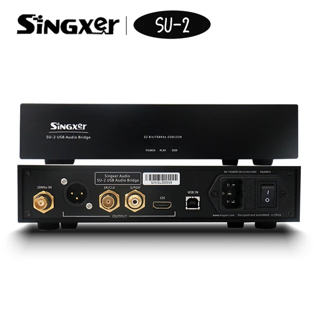 Singxer SU-2 dsd1024 usbデジタルインターフェースメストクロックインターフェースオーディオインターフェイスsu2 -  AliExpress