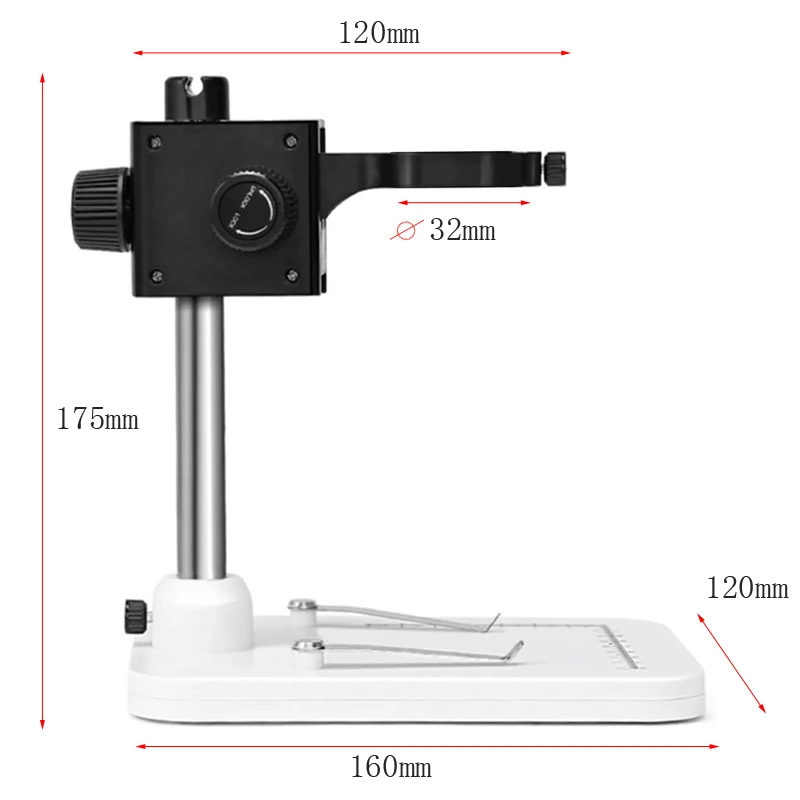 Handheld USB Digital Mikroskop Ständer Halter Halterung Einstellbare Halter Mini Standfuß Tisch Rahmen für Mikroskop