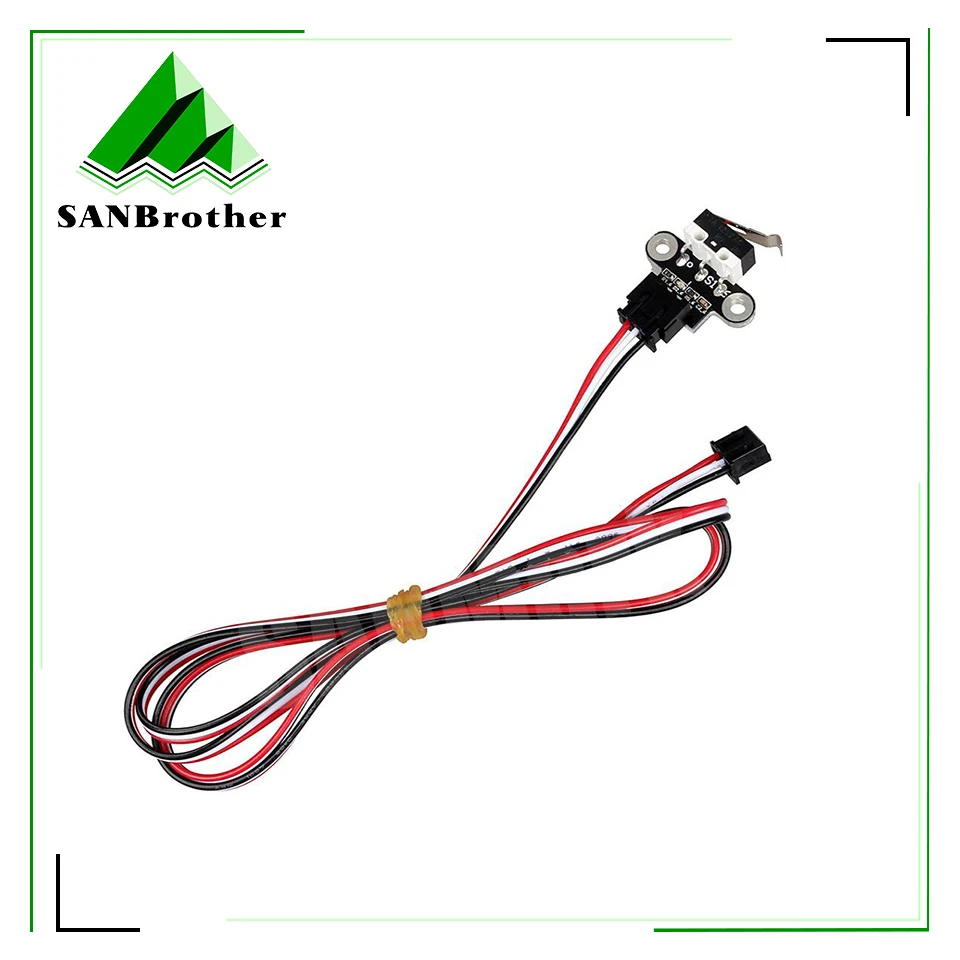 3D Printer Parts Mechanical Limit Micro  Switch Module Horizontal Type Endstop With 1M Cable For DIY Motherboard Reprap Ramps1.4