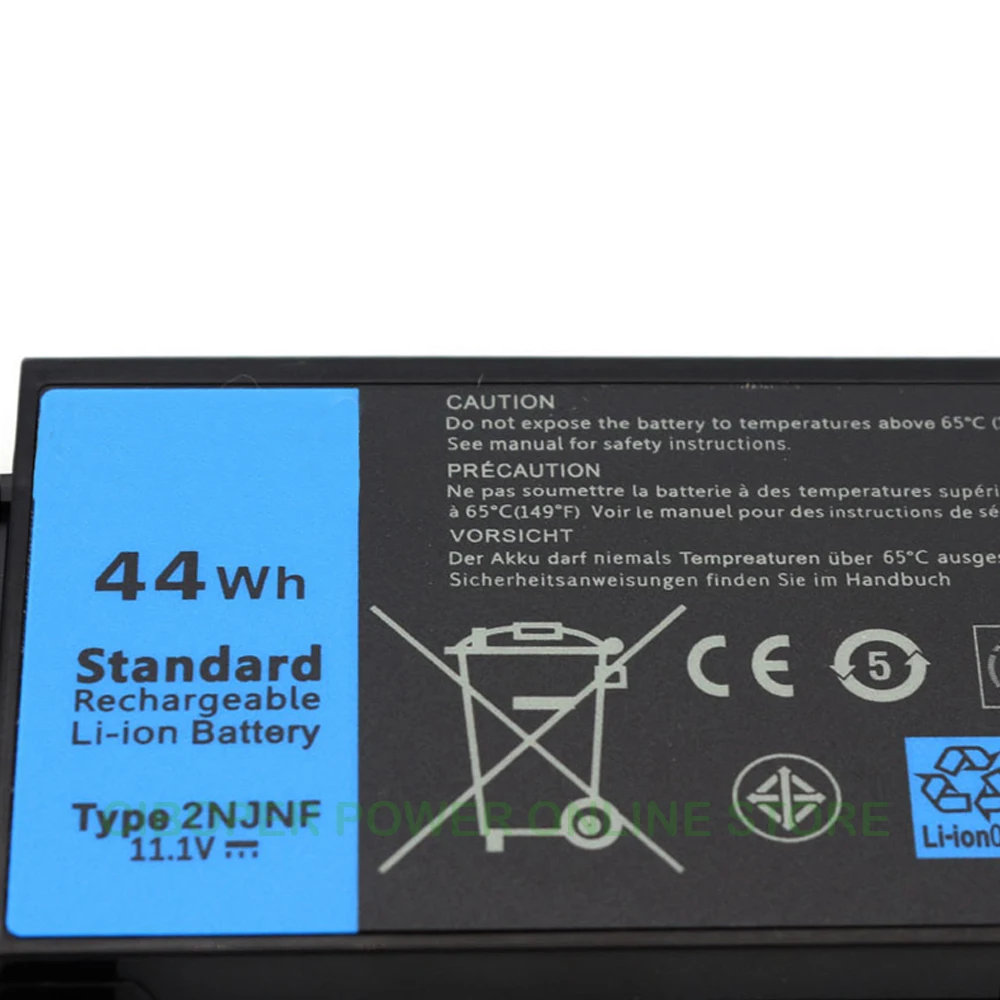 CP New Laptop Battery 2NJNF 11.1V 44Wh For Inspiron 14Z-5423 15Z-5523 Series Ultrabook T41M0 P35G TPMCF 8JVDG Notebook Battery