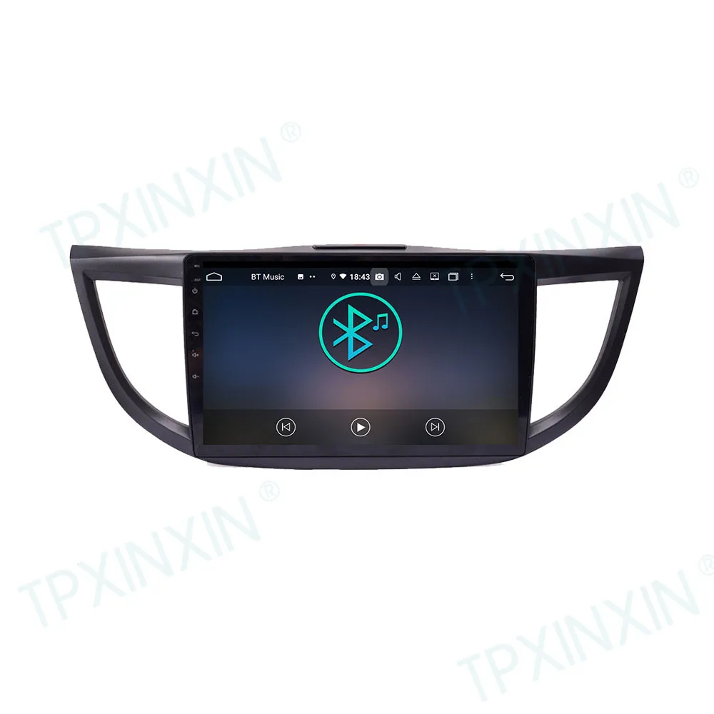 PX6 For Honda CRV 2012 Android10 Carplay Radio Player Car GPS Navigation Head Unit Car Stereo WIFI DSP BT