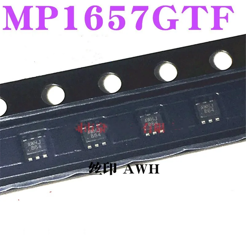 20PCS MP1657GTF AWH SOT-563