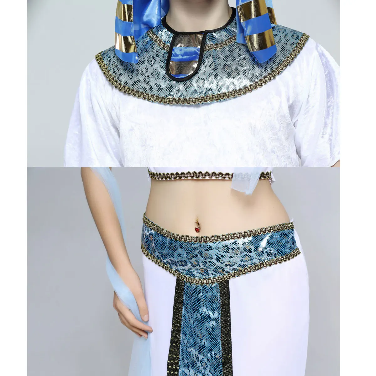 Umorden Họ Gợi Cảm Ai Cập Cleopatra Trang Phục Nữ Cô Gái Nam Pharaon Trang Phục Bé Trai Halloween Năm Mới Đảng Áo Lạ Mắt