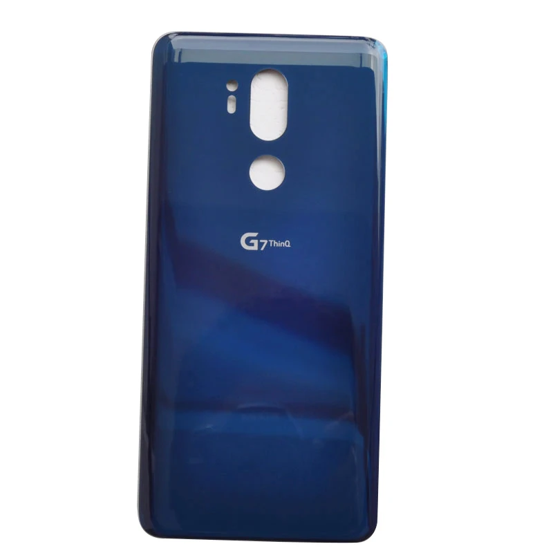 ZUCZUG New 3D Glass Battery Cover For LG G7 ThinQ G7+ G710 G710EM Rear Housing Back Case With Adhesive+Logo