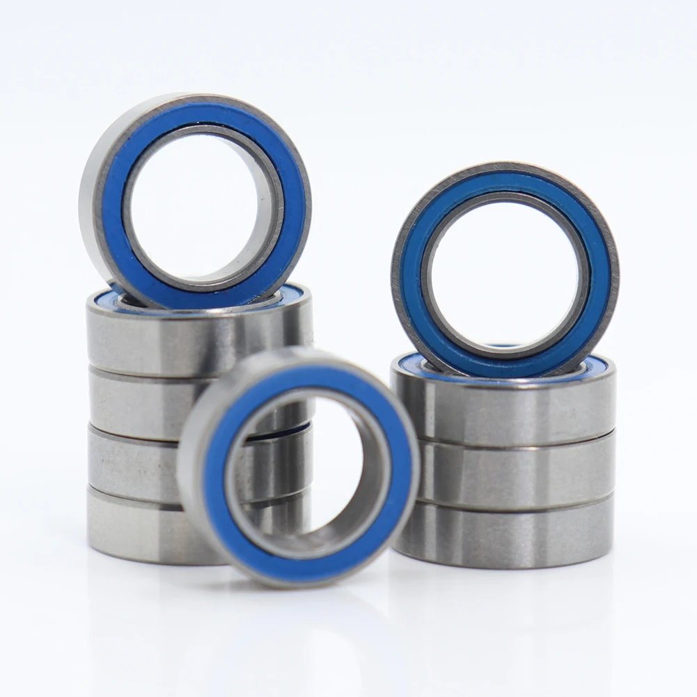 

MR117-2RS Bearing ABEC-3 10PCS 7*11*3 mm Miniature MR117RS Ball Bearings Blue Sealed Bearing MR117 RS 2RS