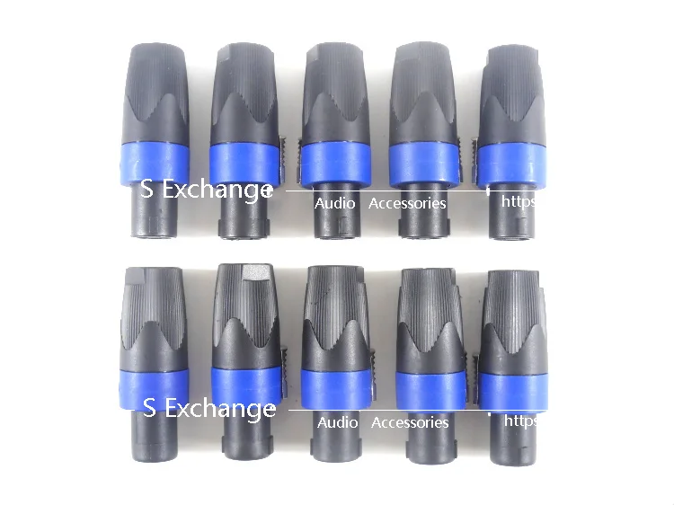 10pcs /lot use for Neutrik NL4FC Professional 4-core Speakon connector speaker plug