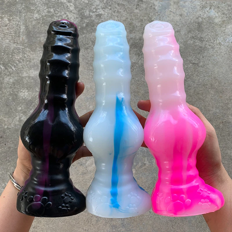 Huge Dog Dildos Sex Toys For Women Erotic Jelly Dildo With Suction Cup Realistic Big Huge Penis G-spot Stimulation Adult Sex Toy