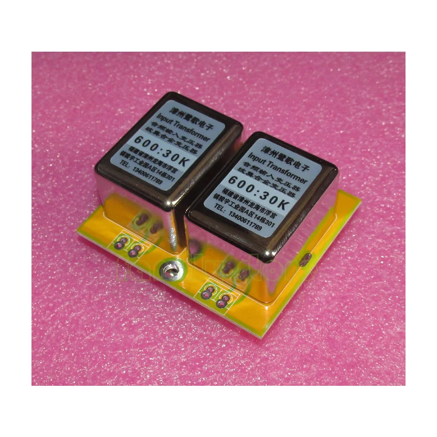 600Ω: 30K, frekans yanıtı 23Hz ~ 36KHz -3DB,Parmakalloy Ses Sinyali Transformatörü 7 kat takviyeli güçlendirme sinyali