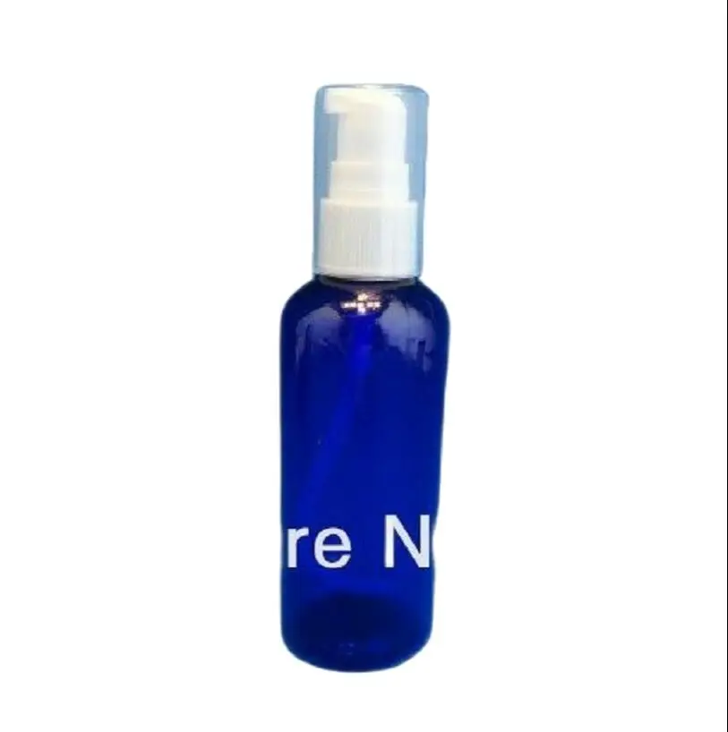 

100ML blue PET lotion bottle or toilet water bottle