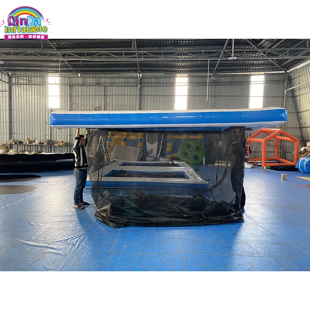 Customized Design Inflatable Ocean Games Pool Inflatable Yacht Boat Pool