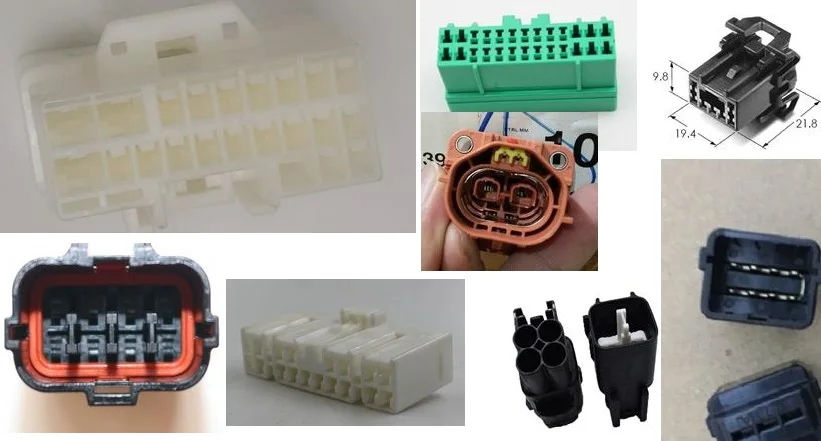 Automotive wiring harness connector bumper radar Transmission plug Rear lamp plug Headlig ABS sensor plug Engine plug