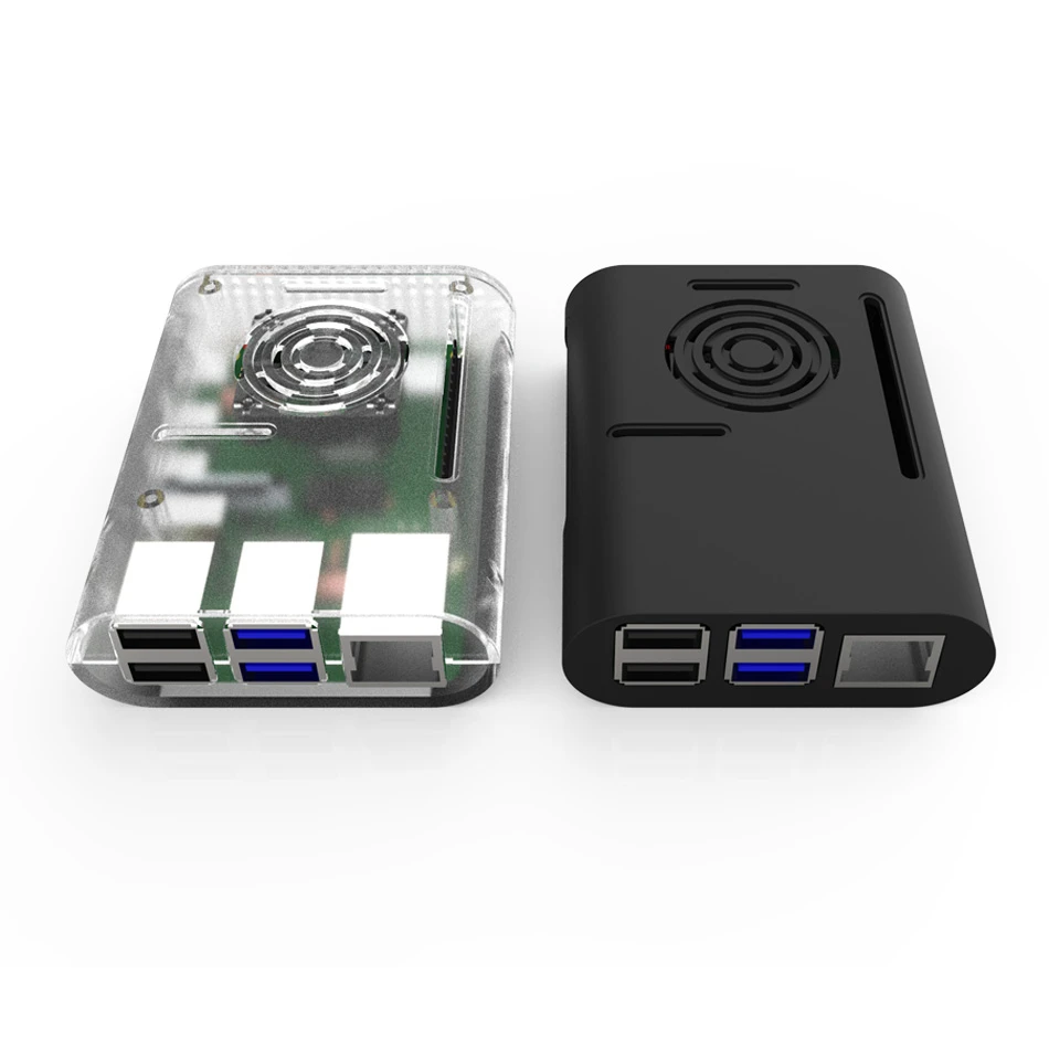 Raspberry Pi 4 Case Met Cooling Fan Heatsink Aluminium Koellichaam Voor Raspberry Pi 4