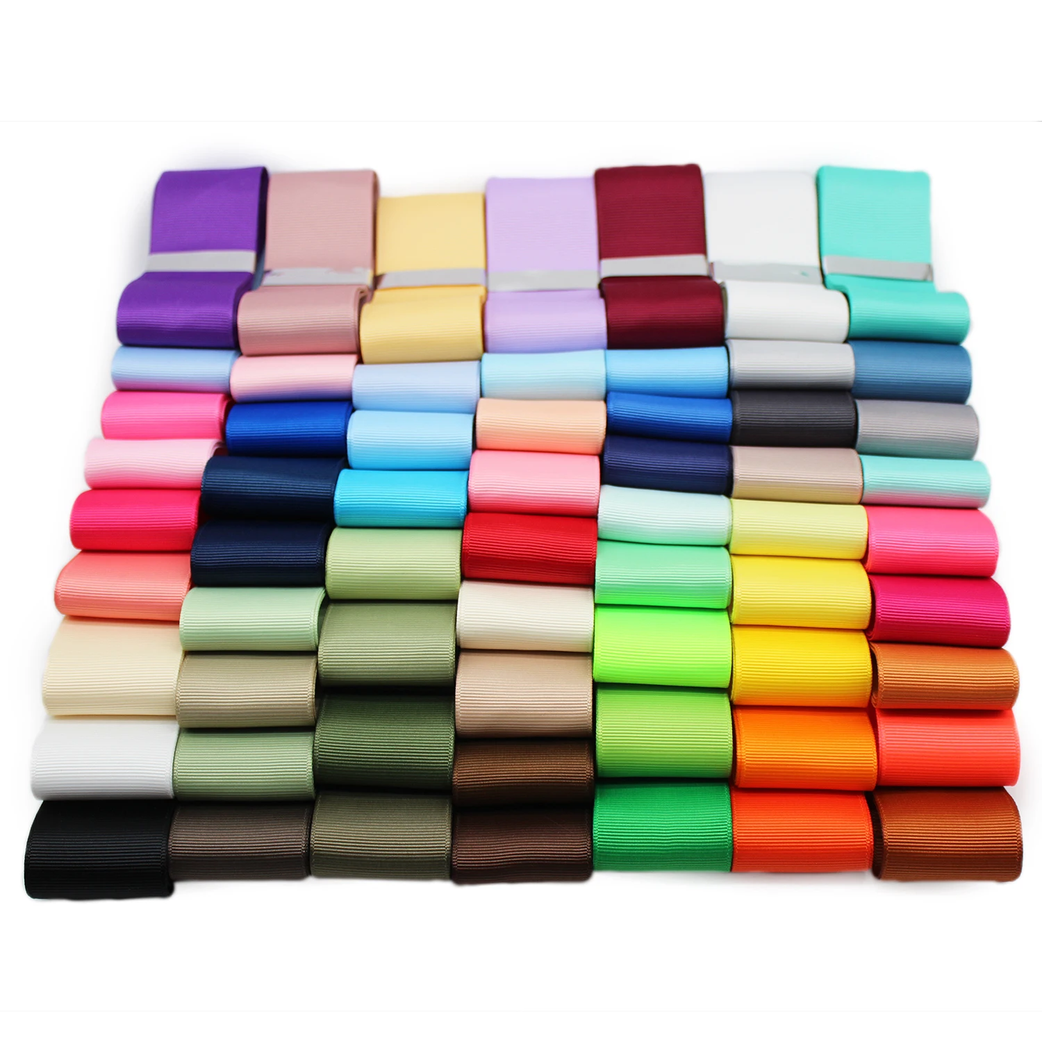 5 Meter Many Color Grosgrain Ribbon Polyester Tapes For DIY  Decoration Crafts Accessories 1/4\