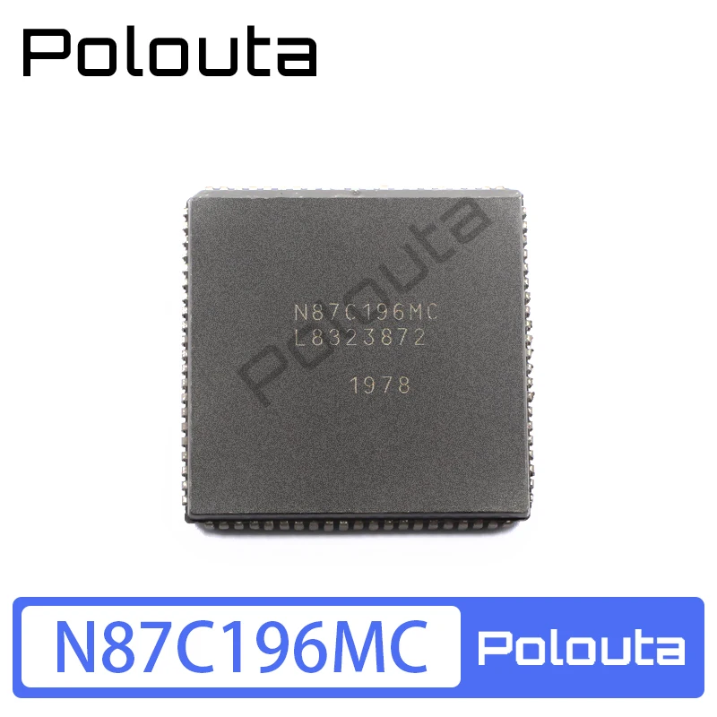 1 Pcs N87C196MC PLCC-84 Industrial Motor Control Microcontroller DIY Acoustic Components Kits Arduino Nano Integrated Circuit