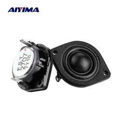 AIYIMA Audio 4 ohm 18W Tweeter Speaker Unit HIFI Neodymium Dome Silk Film Car Treble Loudspeaker High Pitch Horn 2PCS