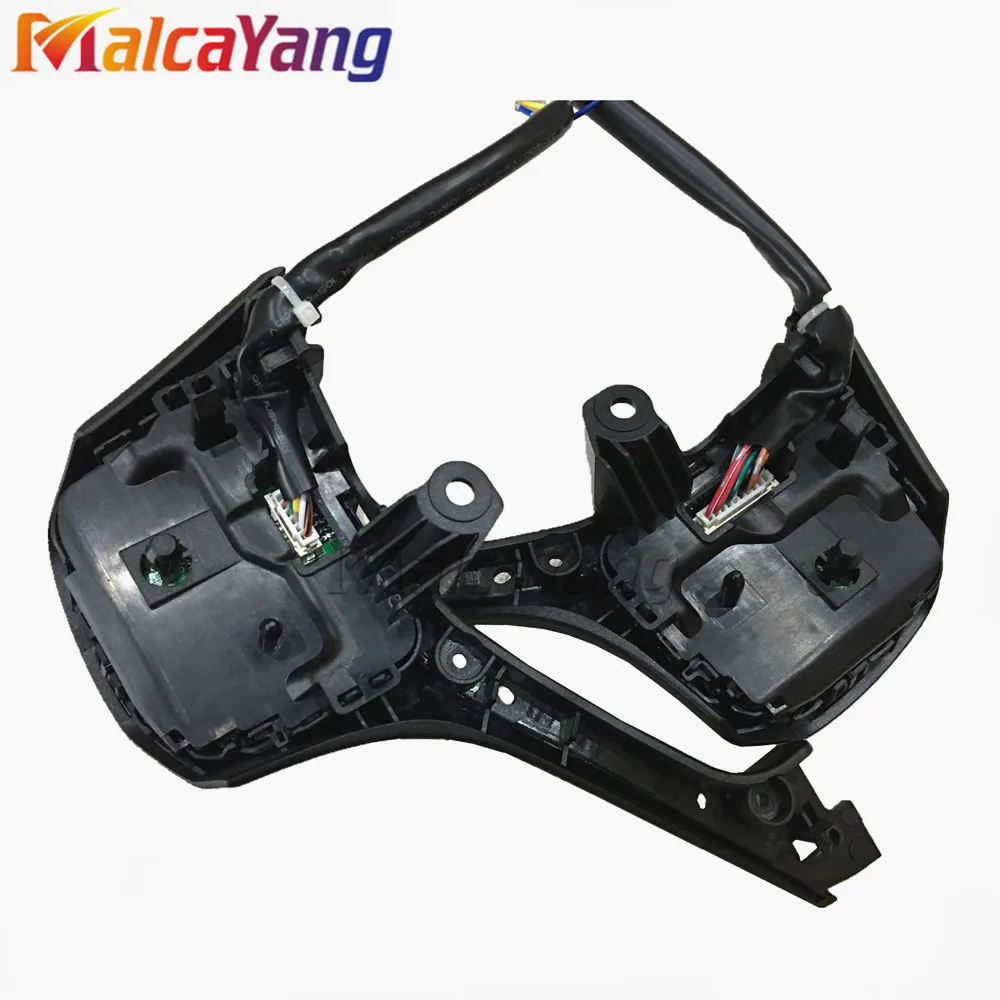 84250-02560 أزرار بلوتوث الهاتف عجلة القيادة زر التحكم الصوتي لتويوتا كورولا RAV4 2014 2015 تصفيف السيارة #1