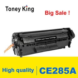 Toney King Toner Cartridge CE285A CE285 285 285a 85a Compatible for HP LaserJet P1102 P1102W P1100  P1102 Printer With Chip