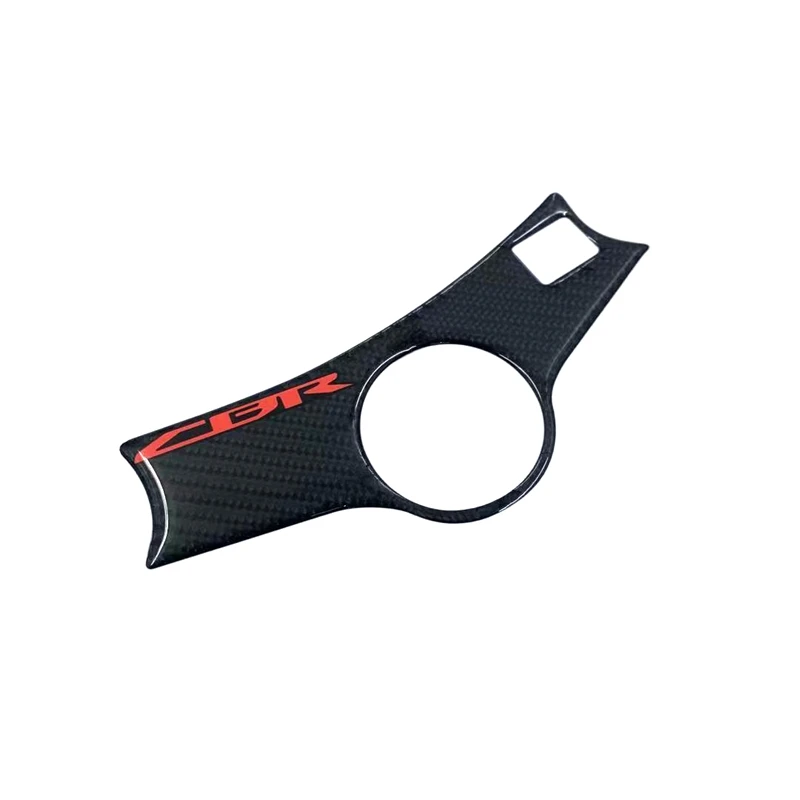 สําหรับ Honda CBR600 CBR 600 F4 F4i 99-07 06 คาร์บอนไฟเบอร์ 3D Triple Tree Decal Pad Top Clamp Upper Front End ฝาครอบสติกเกอร์ Protector