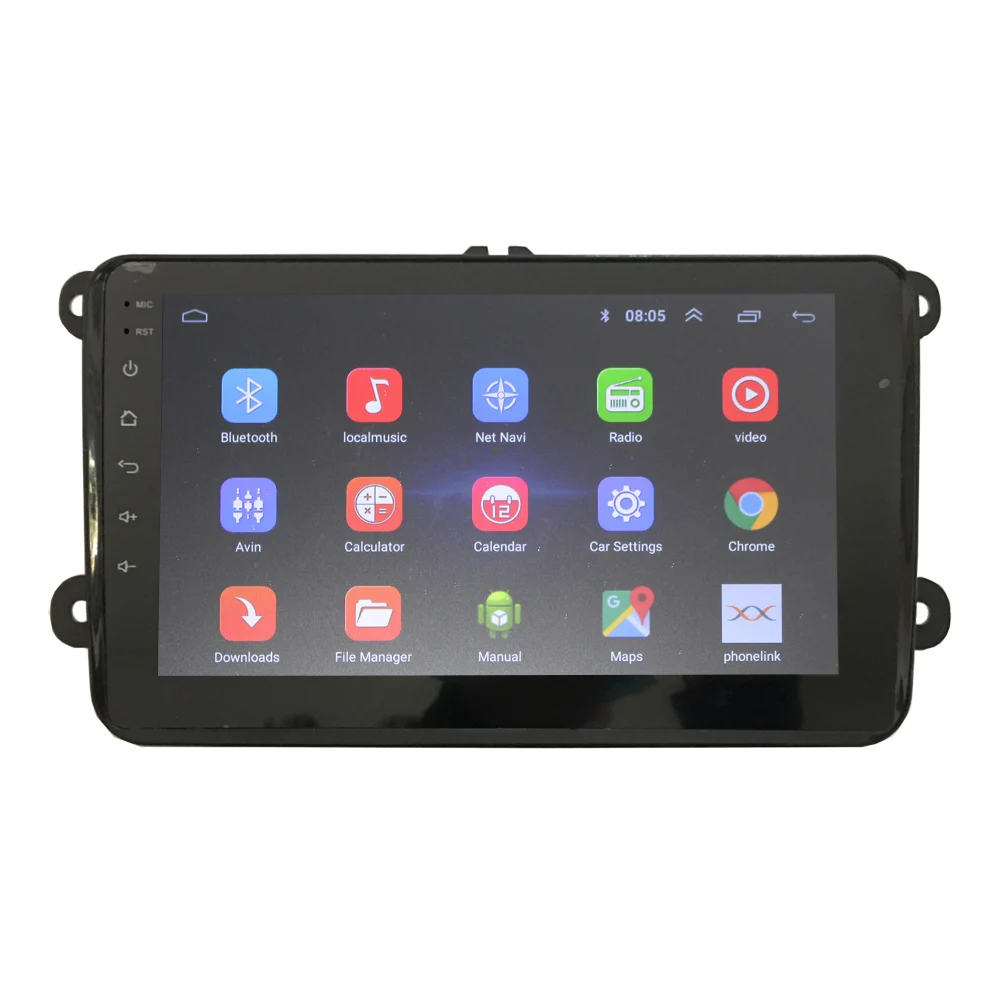 2 din android car radio for Volkswagen for Skoda/Seat/Passat b6/POLO/GOLF 5 6 CC Toledo car dvd player with 2G+32G 4G internet