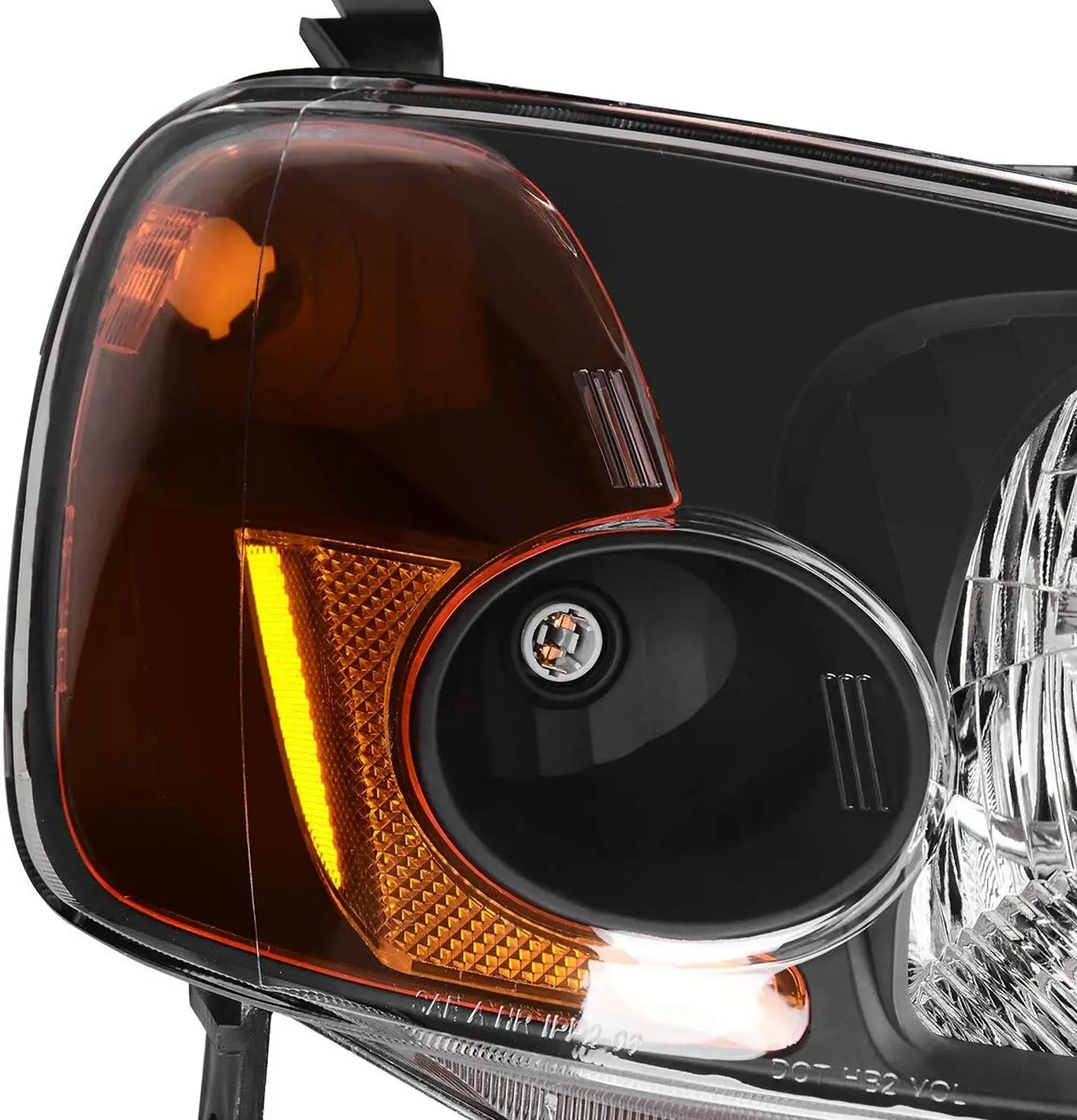Headlight Assembly for 2001 2002 2003 Honda Civic2/4Dr CoupeSedan Driver & Passenger Side