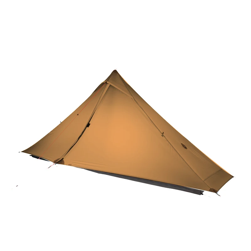 3F UL GEAR Lanshan 1 pro official Tent Outdoor 1 Person Ultralight Camping Tent 3 Season Professional 20D Silnylon Rodless