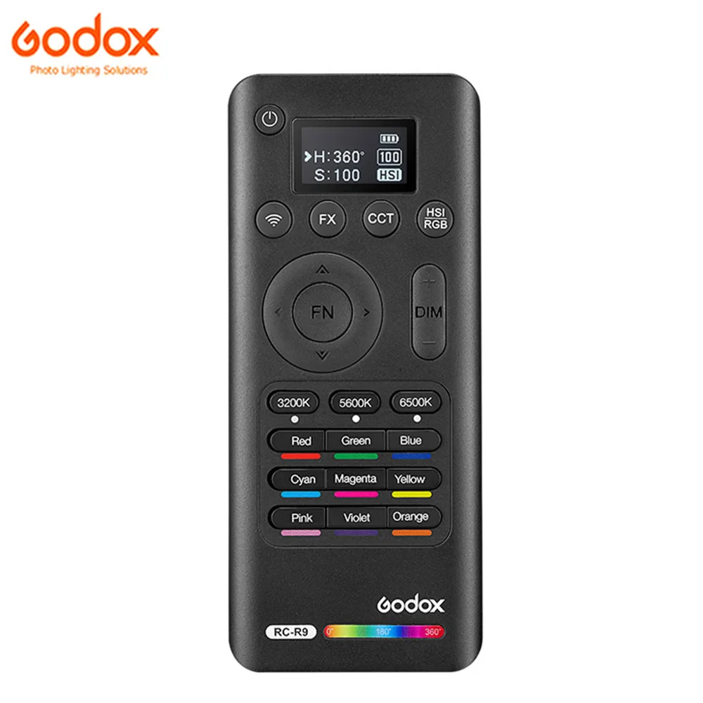 

Godox Original Remote Control RC-R9 Wireless Controller for Led Video Light TL60 SZ150R LC500R