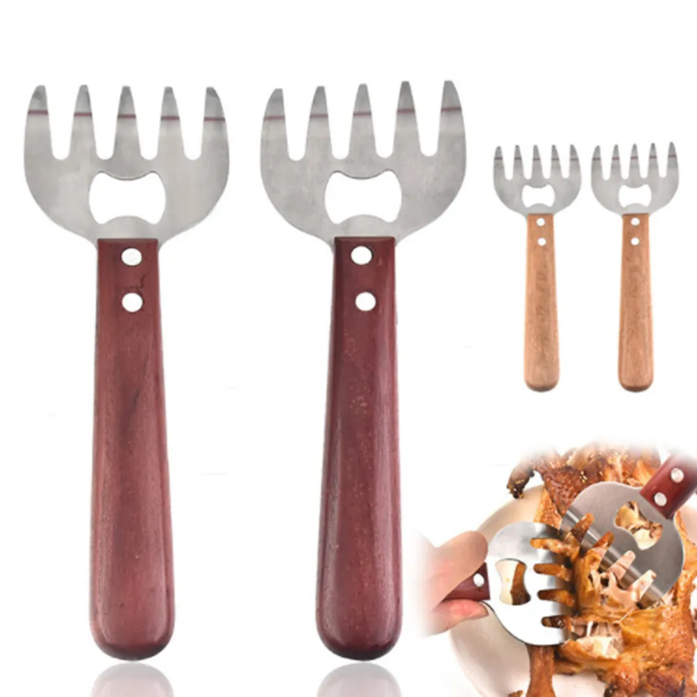 

Stainless Steel BBQ Meat Shredding Claws Pork Meat Shredder Fork for Barbecue Fork Vegetable Slicer Cutters