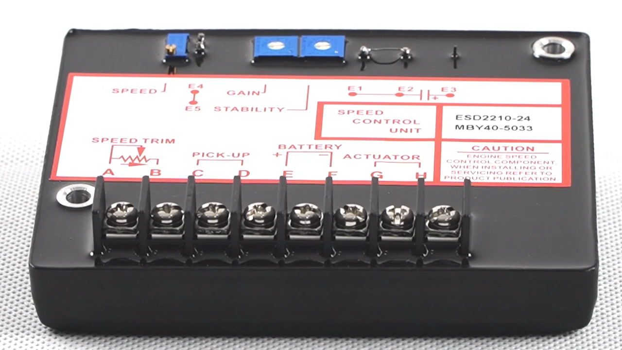 Generator Engine Speed Control Panel ESD2210 Small Engine Parts