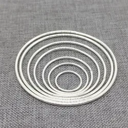 10 Sterling Silver Closed Jump Rings 925 Silver Circle Link Connector 10mm to 40mm