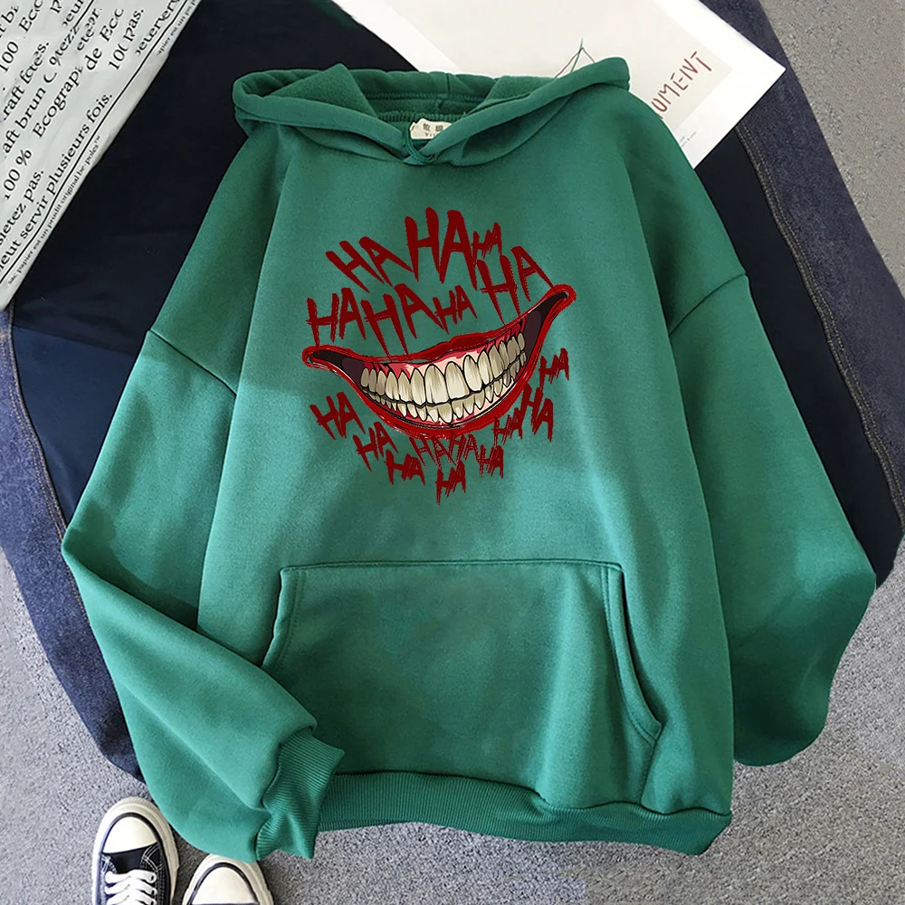 Hip Hop Lol Lachende Hoodies Hell Boy Mannen Vrouwen Capuchon Mannelijke Vrouwelijke Sudaderas Glimlach Baby Kap Hoddie Sweatshirts