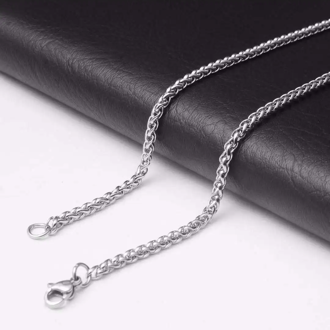 Punk Retro Amulet Broken Sword Pendant Simple Comfortable Silver Color Pendant Necklace Trendy Personality Man Birthday Gift