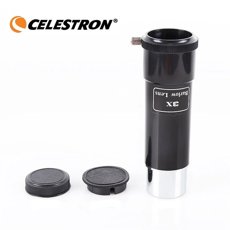 Celestron 3x Barlow  Lens  1.25 inch eyepiece Optical Lenses Plastic Professional Astronomical Telescope Accessorie