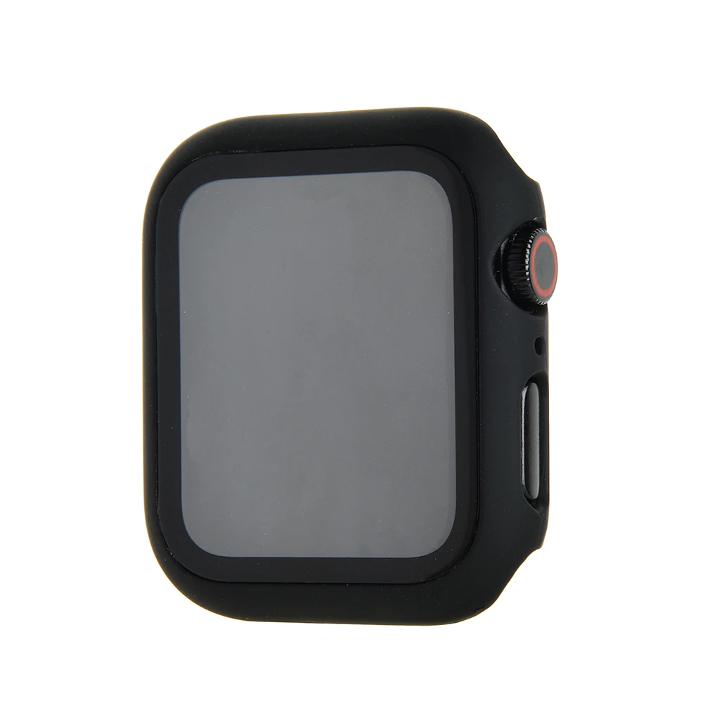 Защитный чехол из закаленного поликарбоната с полнослойным стеклом 360 для iWatch