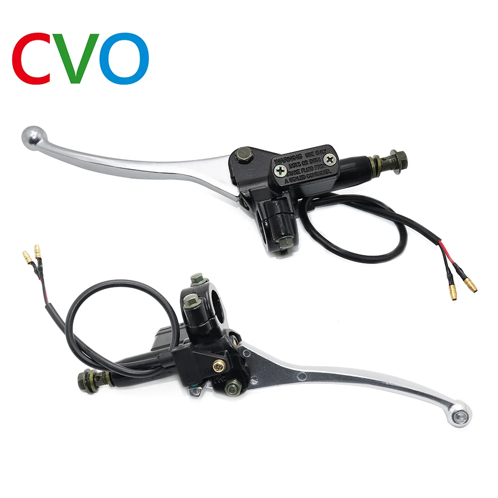 CVO Universal Motorcycle Master Cylinder Brake Clutch Lever Suitable for 50CC-250CC ATV Earth Pit Bicycle Motorcycle Hydraulic