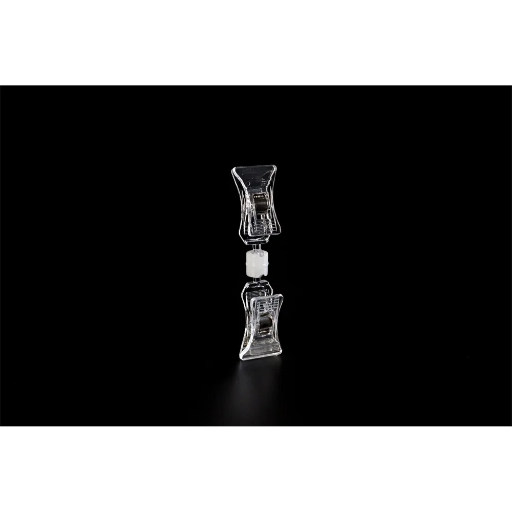 

Мини-зажим для билетов, двойные пружинные зажимы, поворотный зажим для супермаркета | Loripos