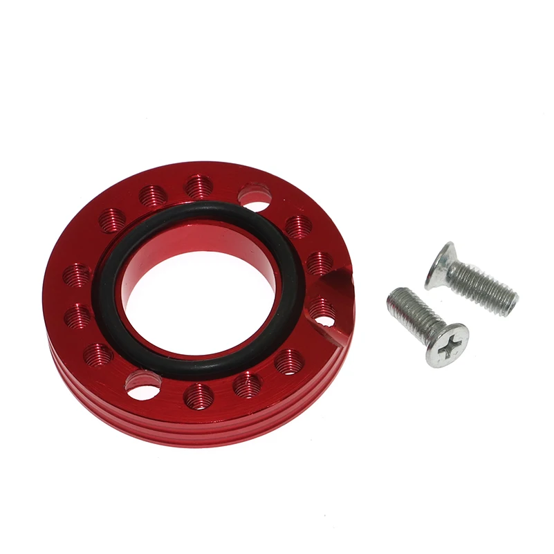 28mm colorful CNC Carb Adjuster Carburetor Inlet Manifold Spinner Plate Adaptor For Pit Dirt Bikes Buggy