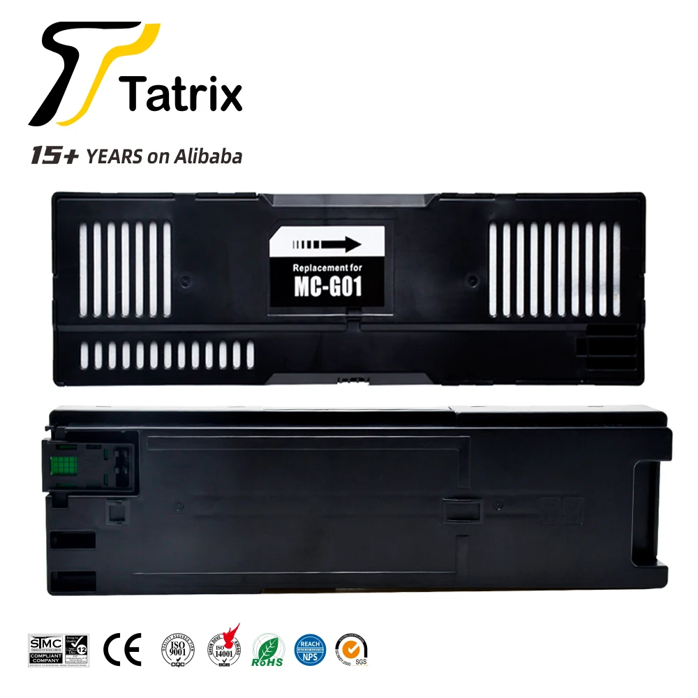 Tatrix MC-G01 Pojemnik na zużycie atramentu MC-G01 do Canon MAXIFY GX6010/GX7010 GX6020/GX7020/GX6020/GX7020/GX6040/GX7040/GX6050/7050