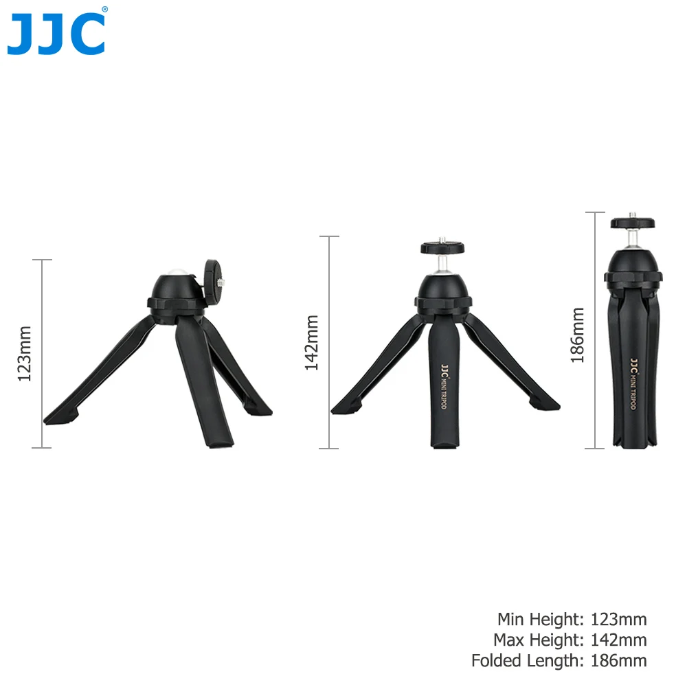 JJC Mini Tripod for Camera Vlog Travel Selfie Stick Handle Grip for Canon G7X Mark III EOS M50 M6 Mark II EOS RP Leica D-LUX 7 view 6